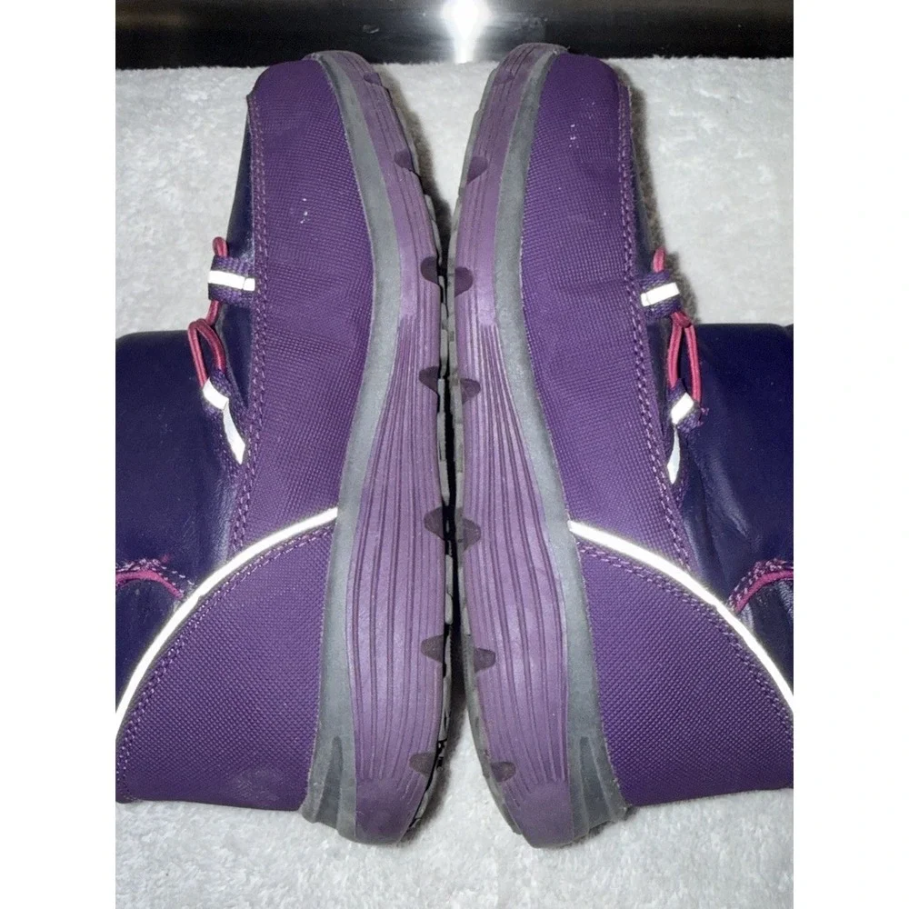 Land's End Little Girl Snow Flurry Boots Pull On Pink Youth‎ Size 2 Insulated